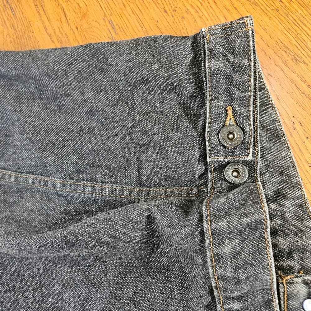 Polo Jeans‎ Co. Ralph Lauren Kids Denim Jacket Black Wash USA Made Large